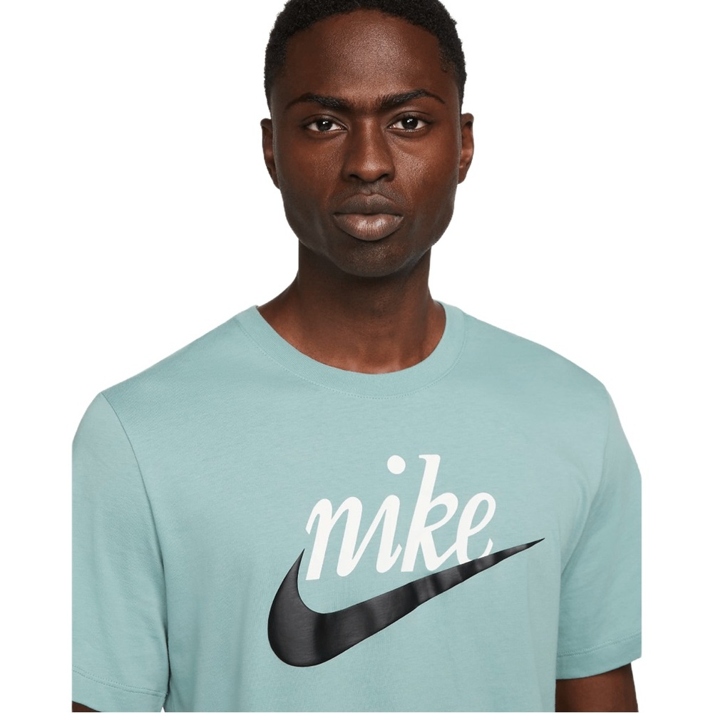 NIKE Men's Sportswear Futura Tee 2 - Mineral - Picture 3 of 14